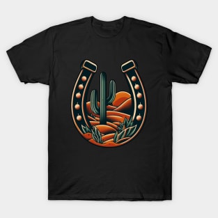 Vintage horseshoe tattoo T-Shirt